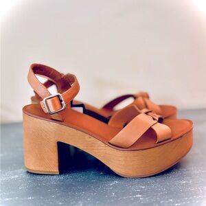 Gorgeous Tan Leather Sandals😍